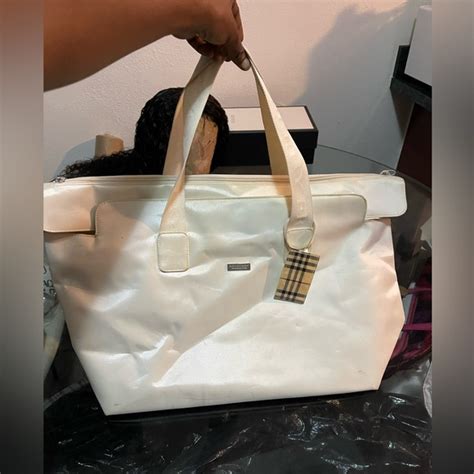 burberry fragrance tote bag|burberry tote bag vintage.